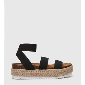 Steve Madden Kimmie Black Sandels
